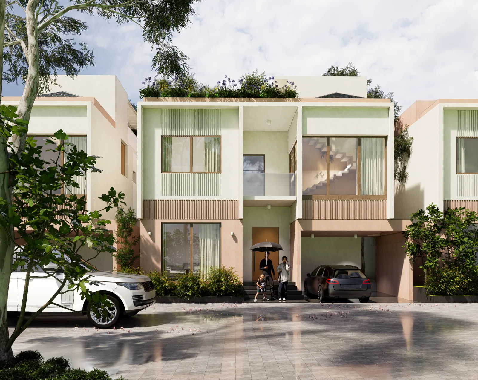 Sky Reach Villas — Tukkuguda — Architecture, Tukkuguda, Telangana